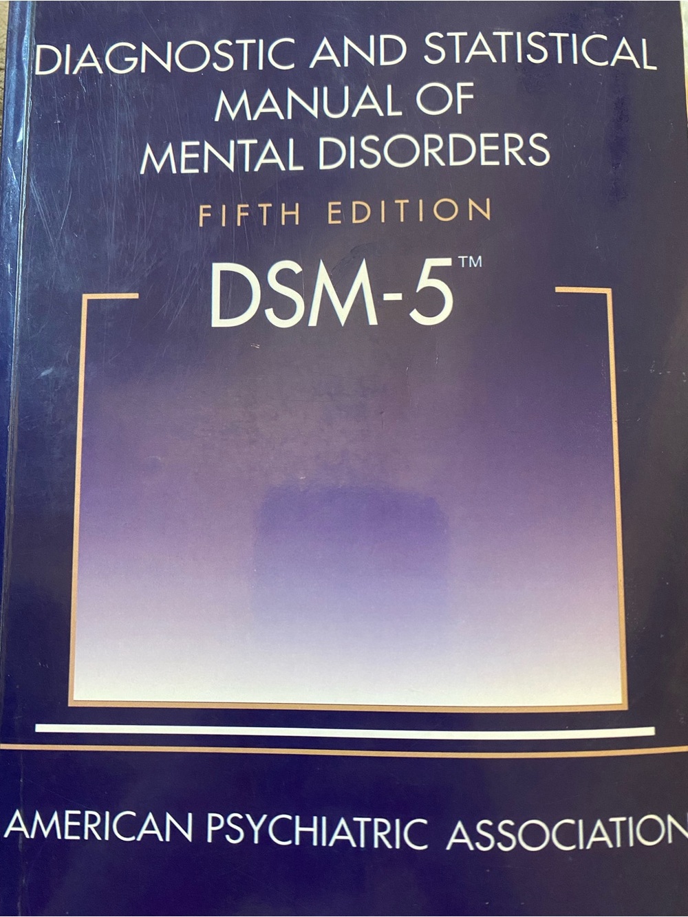 DSM-5 Diagnostic Manual